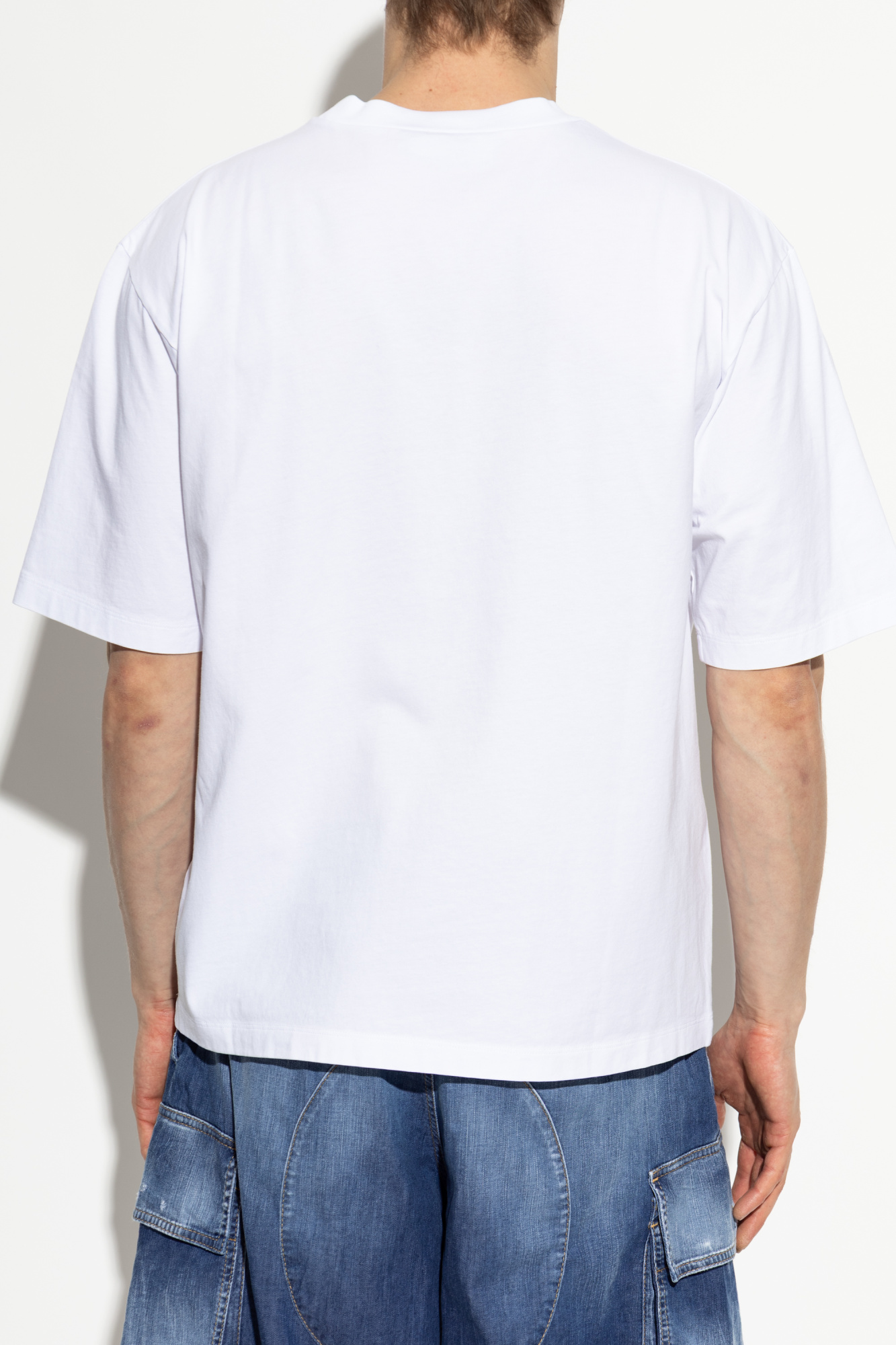 トップス DSQUARED SHORT SLEEVE SHIRT Biały T-shirt kapsuła `Summer Lovers` Dsquared2 - Vitkac Polska